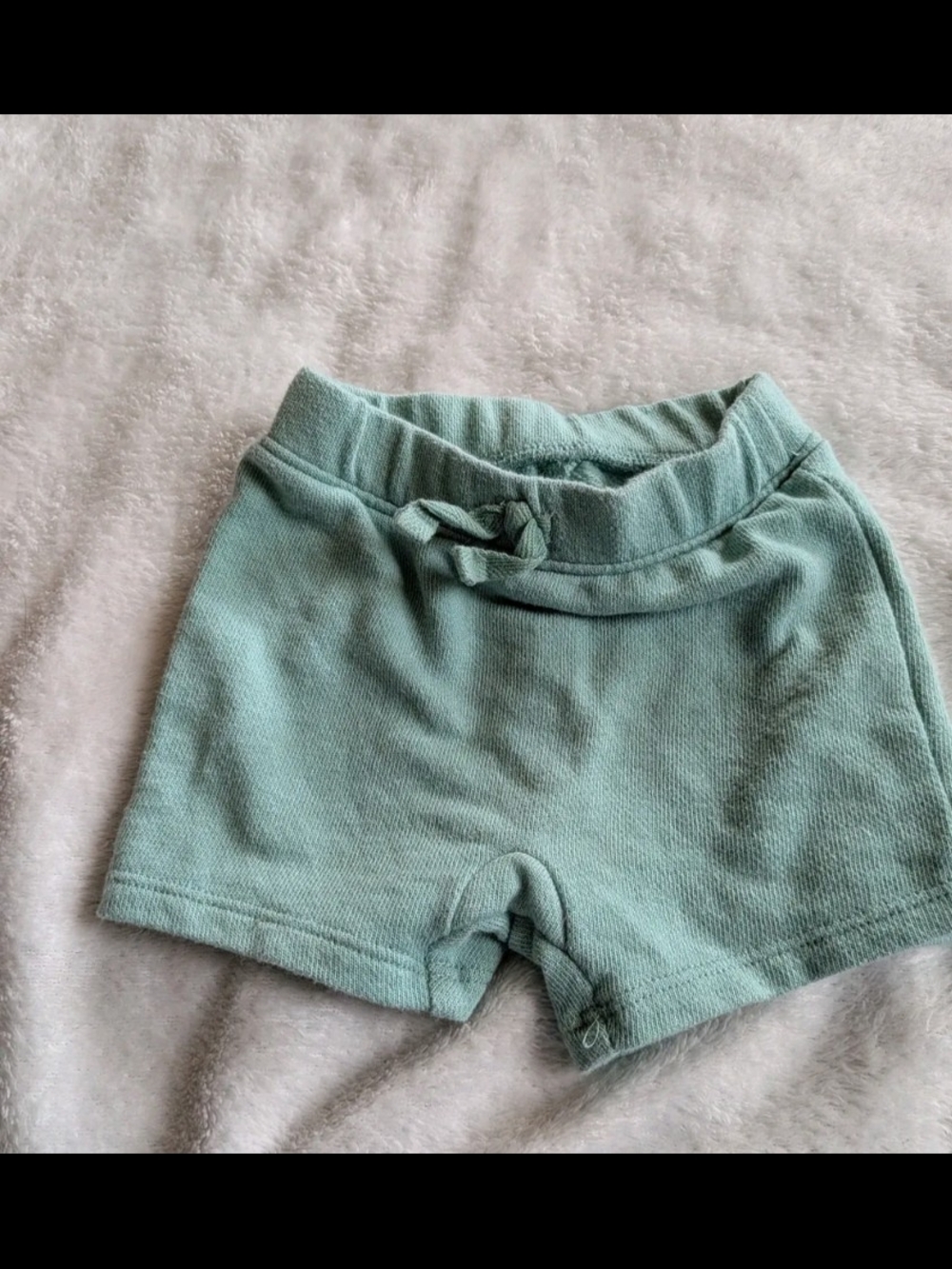 jumping beans Mint Green Ribbed Knit Shorts